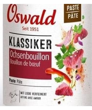 Oswald Bouillon de b uf sp cial ( la mani re suisse) 1 kg - P te concentr e de bouillon de viande ar me fort de b uf pour affiner le riz les plats les pommes de terre - Buy Online on GoSupps.com