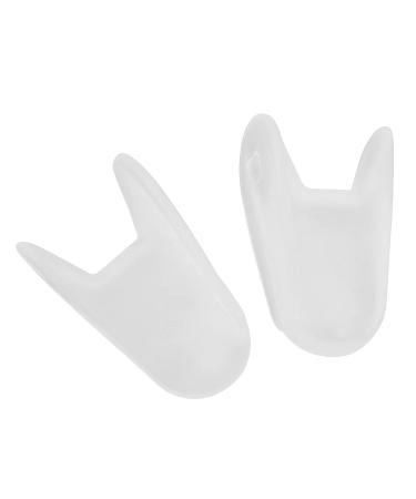 Silicone Gel Toe Separator & Bunion Corrector for Crooked Toes - Foot Care (Large) - Buy Online on GoSupps.com