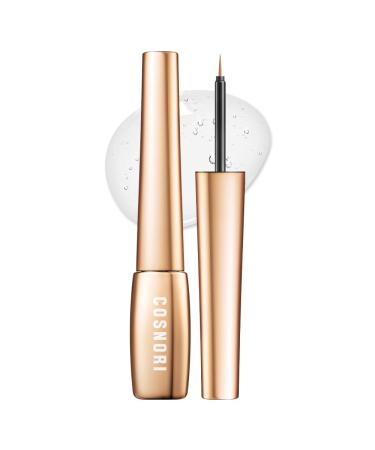 COSNORI Eyelash Serum 100 EX - Intensive Eyelash Care Serum Slim Brush Type Hydration Booster Irritation Free - Peptides Silk Extract Hyaluronic Acid 0.2 fl.oz
