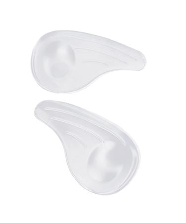 NOLITOY 2 Pairs Internal and External Horoscope Half Pad Heel Cushions for Women Insoles for Women Insoles Plantar Insoles for Men Shoe Insoles Women Heel Pads