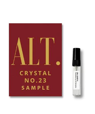 J FARELL ALT Crystal No 23 Perfume for Women & Men - Sample Size 5mL Travel Size by ALT Fragrances Perfume Cologne 5mL