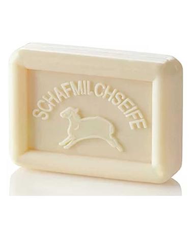 Unbekannt Ovis Hansen 100255 Sheep Milk Soap Square 8.5 x 6 cm 100 g Cream Yellow