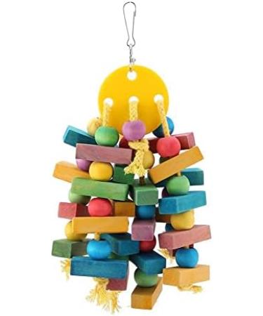 Buy Parrot Toy - Hanging Wooden Swing for Parrots & Birds | Durable & Fun Bird Toys - Buy Online on GoSupps.com