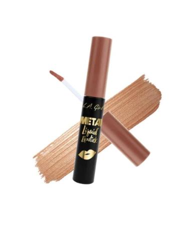 L.A. Girl Metal Liquid Lipstick - Molten | Long-Lasting High Shine Lip Color | International Shipping Available - Buy Online on GoSupps.com