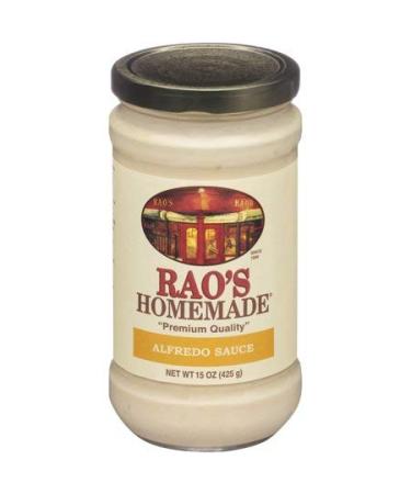 Rao's Homemade Alfredo Sauce 15 oz. Jar (Pack Of 2) Alfredo 15 Ounce (Pack of 4)