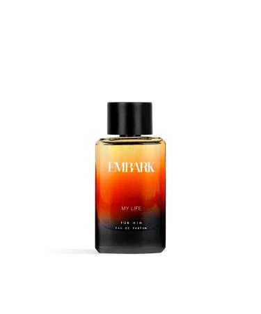 My Life For Him Liquid Perfume For Men 100ml Premium Eau De Parfum Ambery & Citrus Fragrance