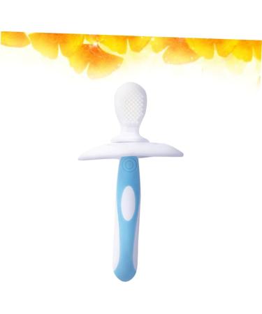 Silicone Toddler Toothbrush - Minkissy Baby Training Brush for Newborns & Milk Teeth - Gentle & Effective Oral Care - Buy Online on GoSupps.com