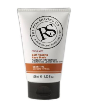 The Real Shaving Co. Pre-shave Self Heating Face Mask 4.23 Fl. Oz.