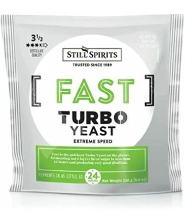 10x Still Spirits Fast Turbo Yeast 250g 24 Hour