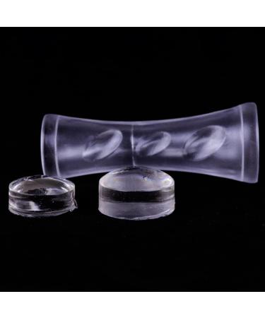 2-in-1 Nail Transfer Printing Plate & Clear Jelly Stamper - Double Head Nail Stamp Tool for Perfect Manicure - Multitools for Fingernail Art - Buy Online on GoSupps.com