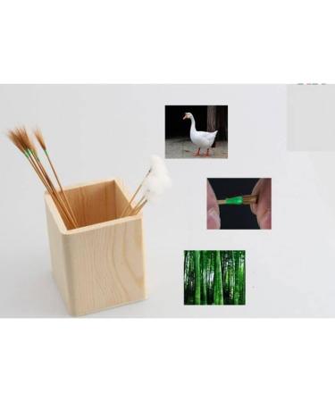 Goose Feather Earpick Wax Remover - Ear Dig Tool Spoon Cleaner Stick - Buy Online on GoSupps.com