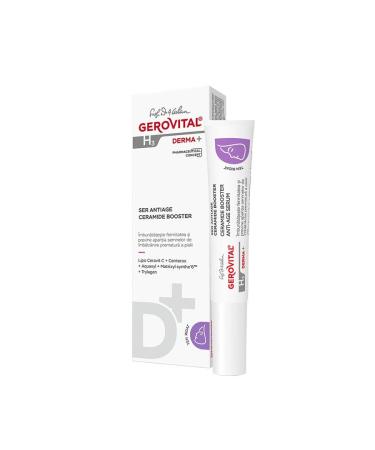 GEROVITAL DERMA+ Ceramide Booster Anti Aging Facial Serum Anti Wrinkle Face Moisturizer 15 ml