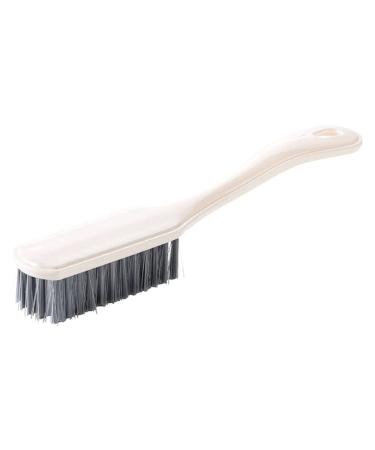 Home Shoes Brushes Hand-held Cleaning Brush Sneakers Canvas Shoes Easy to Clean Shoe Brush Bathroom Tool Brush(Gray Color)