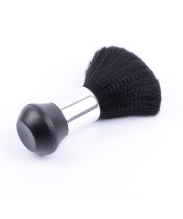 Hairdresser Neck Brush Salon Hair Trimmer Hairdresser Accessories Barber Hair Brush Hairdressing Brush Neck Brush with Plastic Handle
