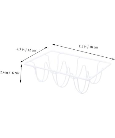 Uonlytech 2pcs Fridge Containers Decorative Tray Fridge Egg Organizer Storage Box Refrigerator Shelf Whitex2pcs 12*8CMx2pcs - Buy Online on GoSupps.com