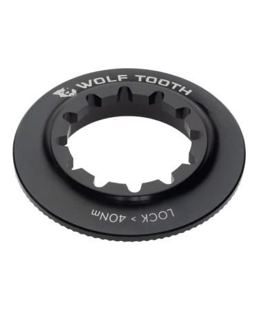 Wolf Tooth Centerlock Rotor Lockring  Internal Spline Black