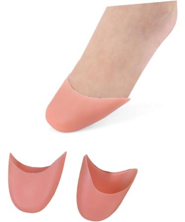 2 Pairs Silicone Toe Pads - Protective Sleeve & Forefoot Cushion for Comfort | Foot Separating Socks & Tiptoe Covers - Buy Online on GoSupps.com