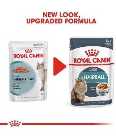 Royal Canin Hairball Care Wet Cat Food in Gravy 24 x 85g - Buy Online on GoSupps.com