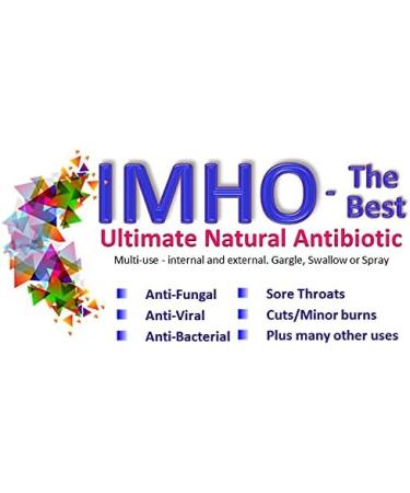 IMHO - Ultimate Eye Drops for infections. Antibacterial Antifungal & Antiviral. for People and Pets. 1 x 10 ml (0.35oz) Bottle. - Buy Online on GoSupps.com