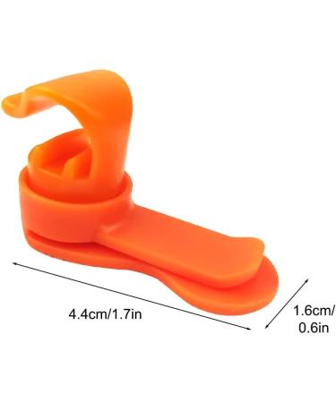 Dongker Magnetic Clip | Tactical Drinking System Bracket for Camping & Hiking | 3 Magnetic Tube Clips - Orange - Buy Online on GoSupps.com