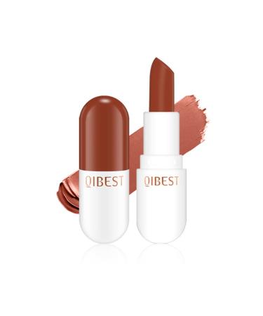 QiBest Mini Capsule Lipstick Set - 6 Velvet Matte Long Lasting Lipsticks | Moisturizing & Safe Make-Up Gift for All Skin Tones - Buy Online on GoSupps.com