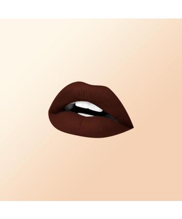 7V HOME BEAUTY Brown Matte Liquid Lipstick - Long Lasting & Waterproof (5ml) - High Pigmented Non-stick Formula - 0.17 Fl Oz - Buy Online on GoSupps.com