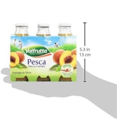 Jus de p che Valfrutta 6 x 125 ml - Buy Online on GoSupps.com