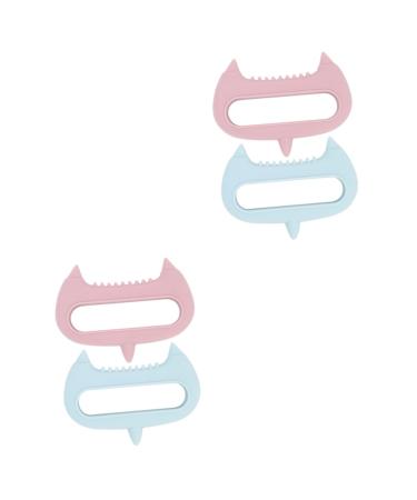 Beaupretty 4 pieces acupuncture massage device scalp peeling made of silicone scalp massager portable massage lying portable massage device Hand massager neck massager made of silicone main