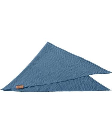 HUNTER Triangular Scarf NOLA - Blue SS Size | Stylish International Shipping Available - Buy Online on GoSupps.com