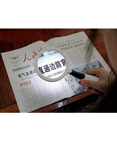 Glass with a New Reading 2017 Elderly Supplies high-Definition Handheld Large Lens 90mm Glass Made in China - Buy Online on GoSupps.com