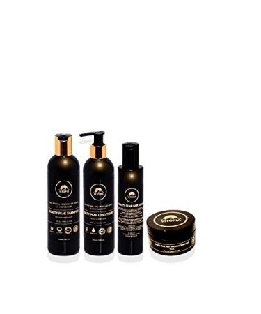 VITOPIA Beauty Peak Hair Repair & Protect System Product made in the UK 4 steps included (intensive treatment serum shampoo and conditioner)