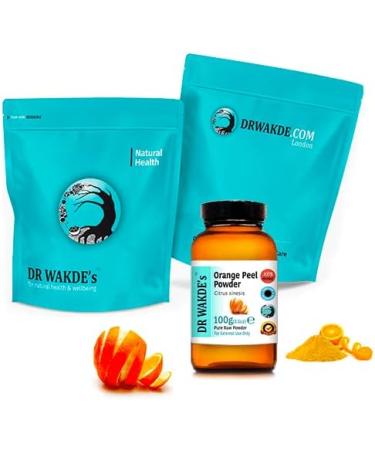 Dr. Wakde's Orange Peel Powder 500g - Pure Raw Ayurvedic Herb | Vegan, No Additives | Same Day Dispatch - Buy Online on GoSupps.com