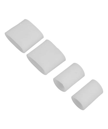 Silicone Toe Separator 8Pairs - Bunion Corrector & Pain Relief - White Toe Sleeves - Buy Online on GoSupps.com