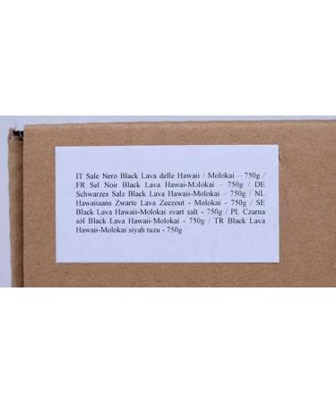 DAMUNE Black Salt Black Lava Hawaii-Molokai 750g - Buy Online on GoSupps.com
