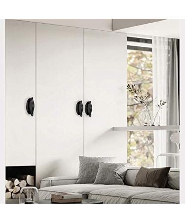 4 pcs Round Safety Handle Glass Door Wardrobe Cupboard Drawer Invisible Hole-Free Self-Adhesive Handle Home Hardware Supplies (Color : White) - Buy Online on GoSupps.com