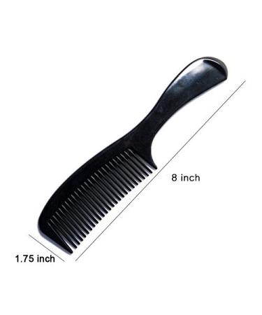 Soft 'N Style Round Handle Comb 2-Pack with Bonus Favorict Pocket Comb - 8 inch Styling Essentials - Buy Online on GoSupps.com