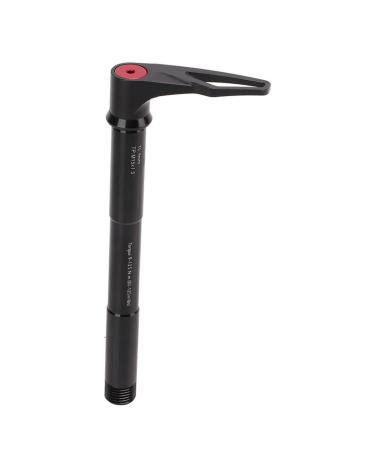 Entatial bicycle plug axle quick tensioner black aluminum alloy bike front panel axle skewer bike stick axles quick clamping (L: 158 mm)