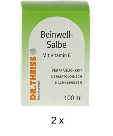Linwell ointment from Dr.Theiss 2 Set (2 x 100 ml) savings set.Compatibility of dermatologically demonstrated.With vitamin E. combination of lipids leg wave tincture and vitamin E.