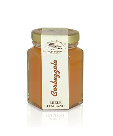 Apicoltura Cazzola Italy Strawberry-Tree Honey Jar of 135 g (Pack of 2 Glass Jars)