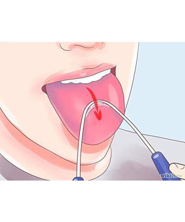 Premium Steel Tongue Cleaners for Adults - Pack of 2 | Improve Oral Hygiene - Buy Online on GoSupps.com