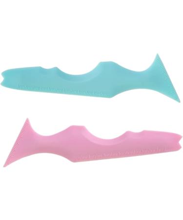 FOMIYES 8 Pcs Silicone Beauty Ruler Eyeliner Pencil Eyeliner Makeup Tool Eyebrow Guide Template Cosmetic - Buy Online on GoSupps.com