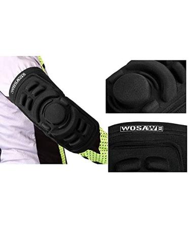 Elbow Brace with Gel Pad for Men, Women & Youth - Compression Arm Support Sleeve for Skating, Cycling, Gym - Antislip & Crashproof Protector (1PCS) - Buy Online on GoSupps.com