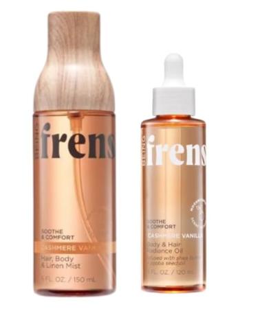 Being Frenshe Hair Body & Linen Mist - 5 fl oz + Shea Butter & Radiance Oil - 4 fl oz (Cashmere Vanilla)