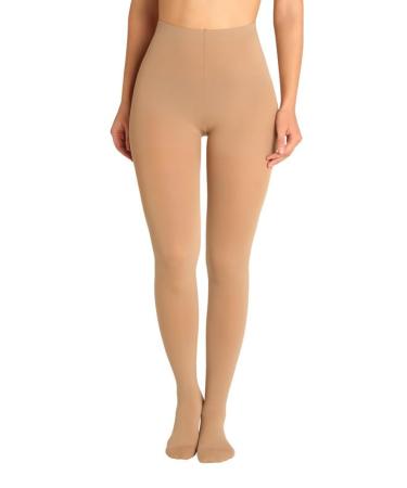 Pani Teresa Medica - compression tights Medical (15-21 mmHG class 1) for women - thrombosis socks against varicose veins - Support pantyhose beige size 5 - Lang: A - Third picture - Buy Online on GoSupps.com