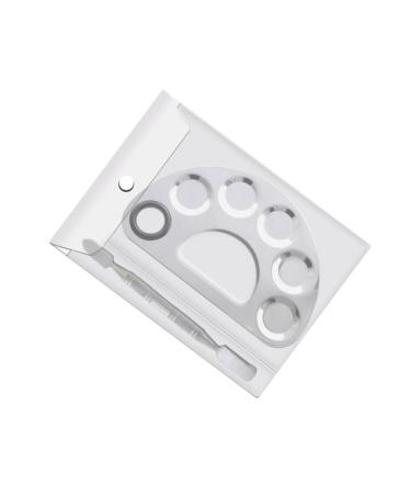 Shop 2 Sets Stainless Steel Makeup & Nail Art Palettes | International Shipping Available - Buy Online on GoSupps.com