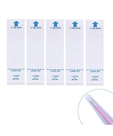 100 Pack Disposable Thermometer Probe Covers - Universal Digital Oral & Rectal Thermometer Sleeves - Buy Online on GoSupps.com