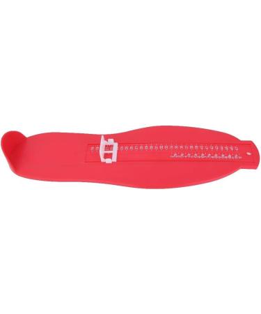 Tiuimk Red Adult Foot Measuring Tool - Accurate and Easy-to-Use Foot Measurer - Buy Online on GoSupps.com