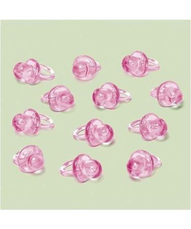 Unique Pink Plastic Pacifier Favors - Set of 18 Pieces - Buy Online on GoSupps.com