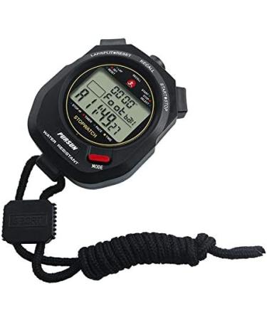 Professional Timer Stopwatch | Digital Sports Stopwatch with Countdown Timer | 100 Lap Memory | 0.01 Second Timing | Water Resistant | Multi-Functional Stopwatch for Swimming, Running, Training - Buy Online on GoSupps.com