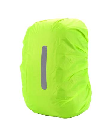 HYCOPROT Waterproof Backpack Rain Cover(10-85L) Ultralight Compact Portable Hi-Visibility with Reflective Strip Anti-dust for Hiking Camping Cycling Traveling Yellow L(For 41-55L bakcpack)
